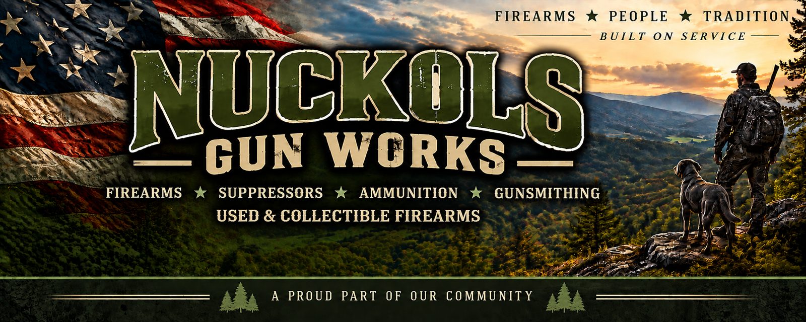 Nuckols Gun Works: firearms, suppressors, ammunition, gunsmithing, used and collectible firearms